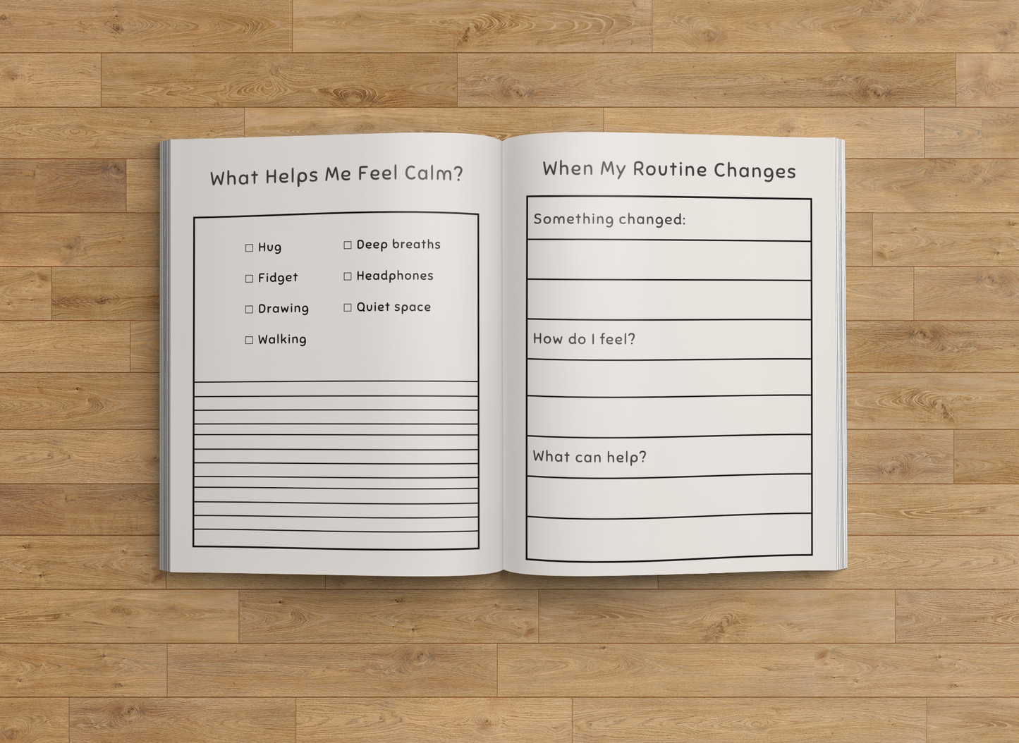 My Brain Works Differently | Neurodivergent Kids Confidence Workbook