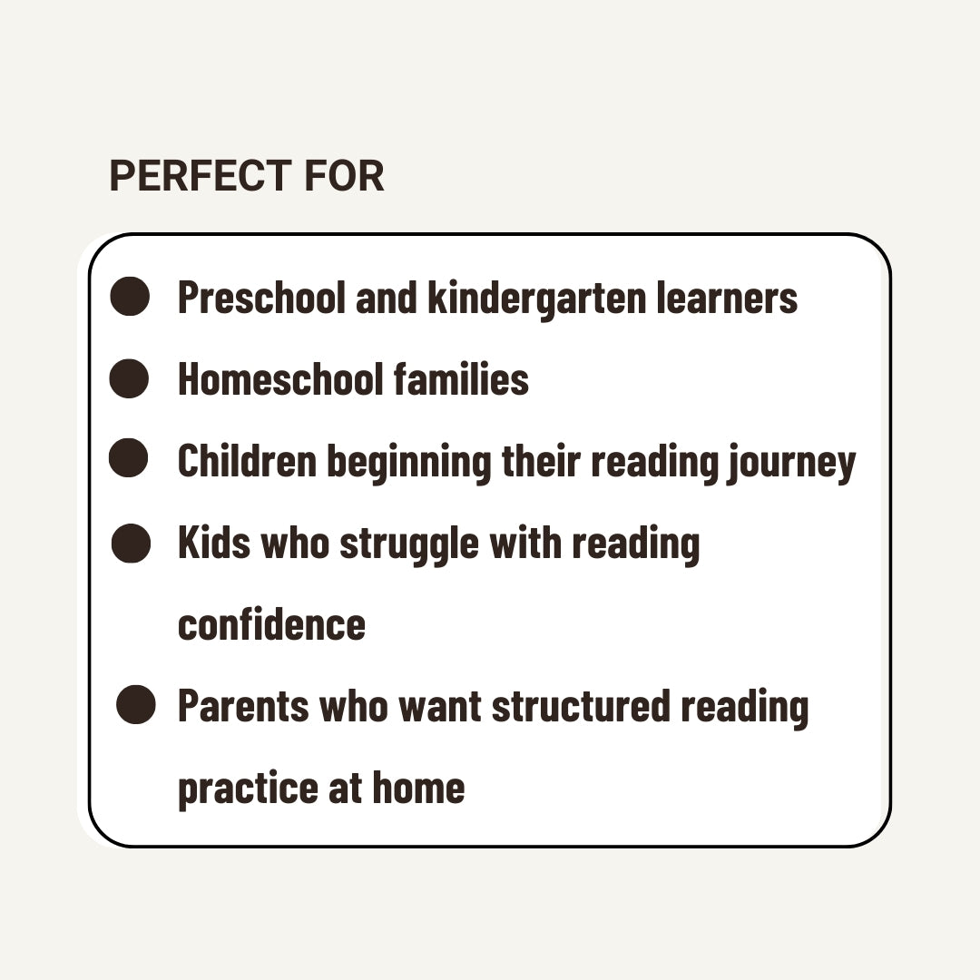 Complete Reading Confidence System For Kids Aged 3 To 7 Stepwise Home Reading Program Learn Letters And Read Confidently by Little Learners Prints