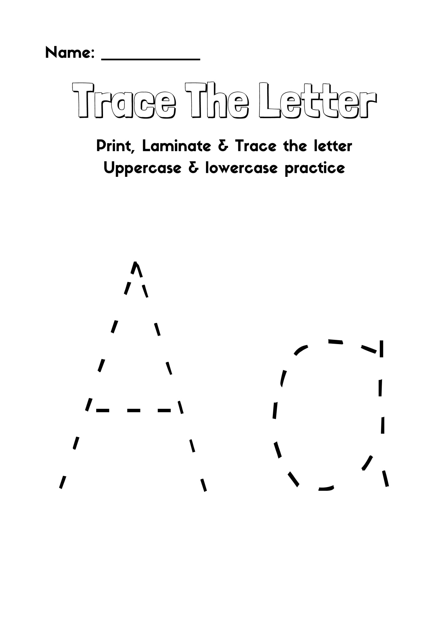 ⭐ START HERE – ABC Letter Tracing (Level 1 | Ages 3–5)