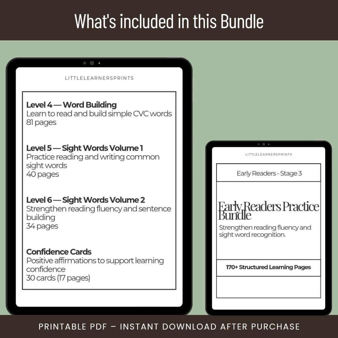 Final Stage Reading Bundle