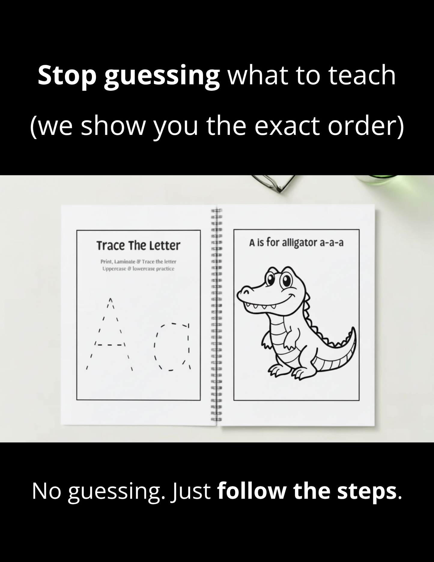 Letter Sounds Foundations Workbook (Level 1)