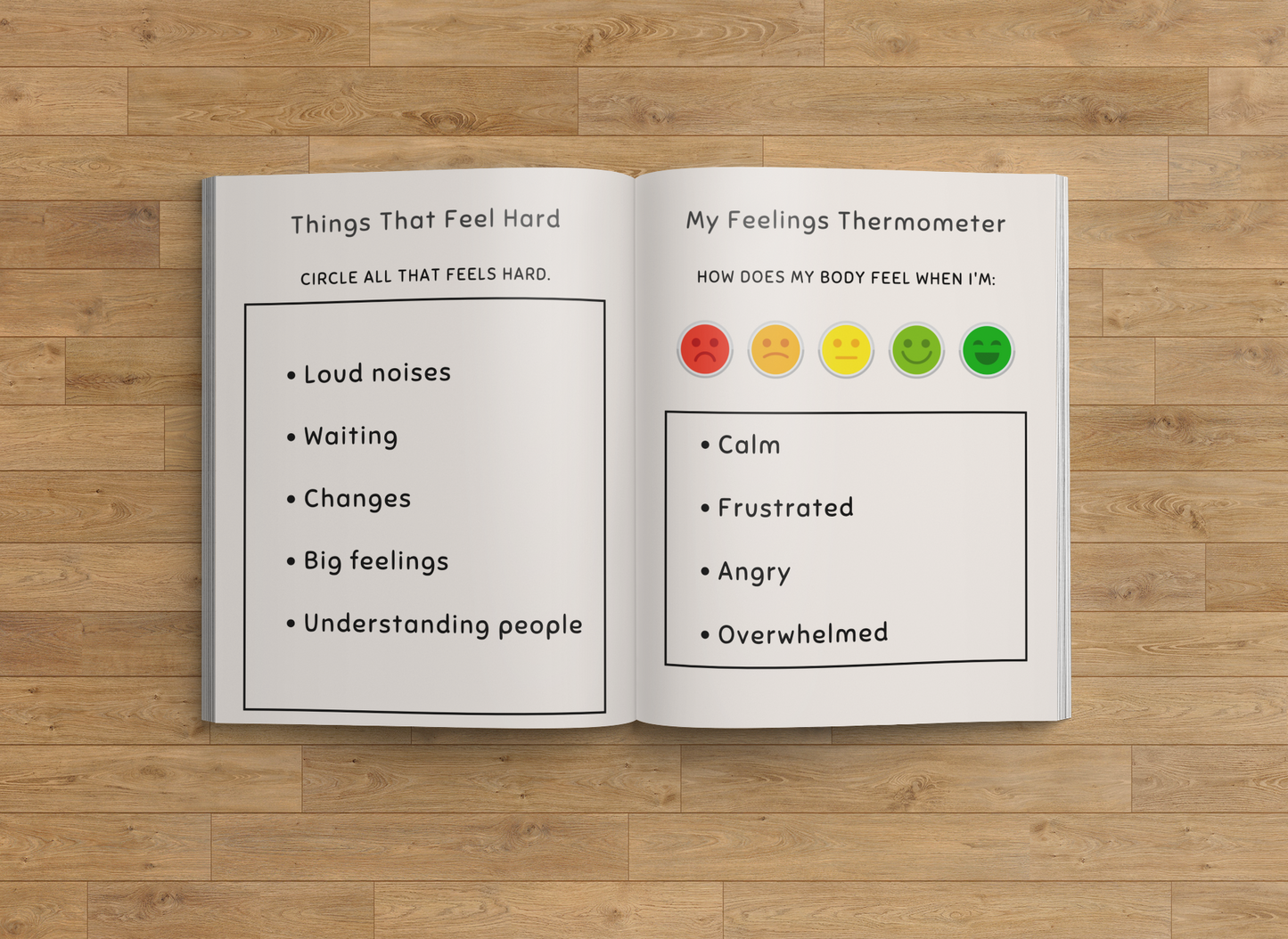 My Brain Works Differently | Neurodivergent Kids Confidence Workbook