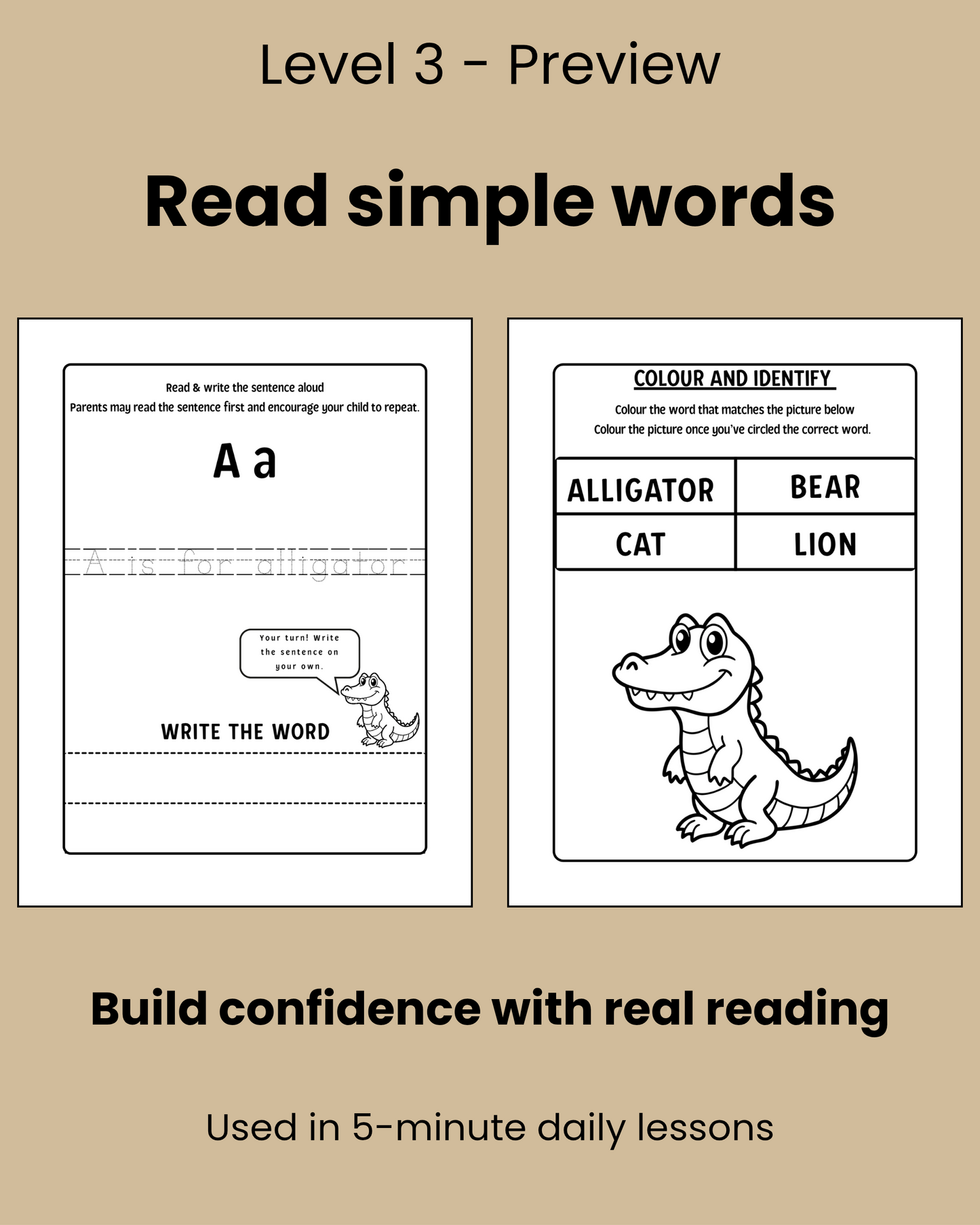 Alphabet Foundations Bundle Level 1 For Ages 3 To 5 Reading Readiness And Early Letter Sounds Program by Little Learners Prints