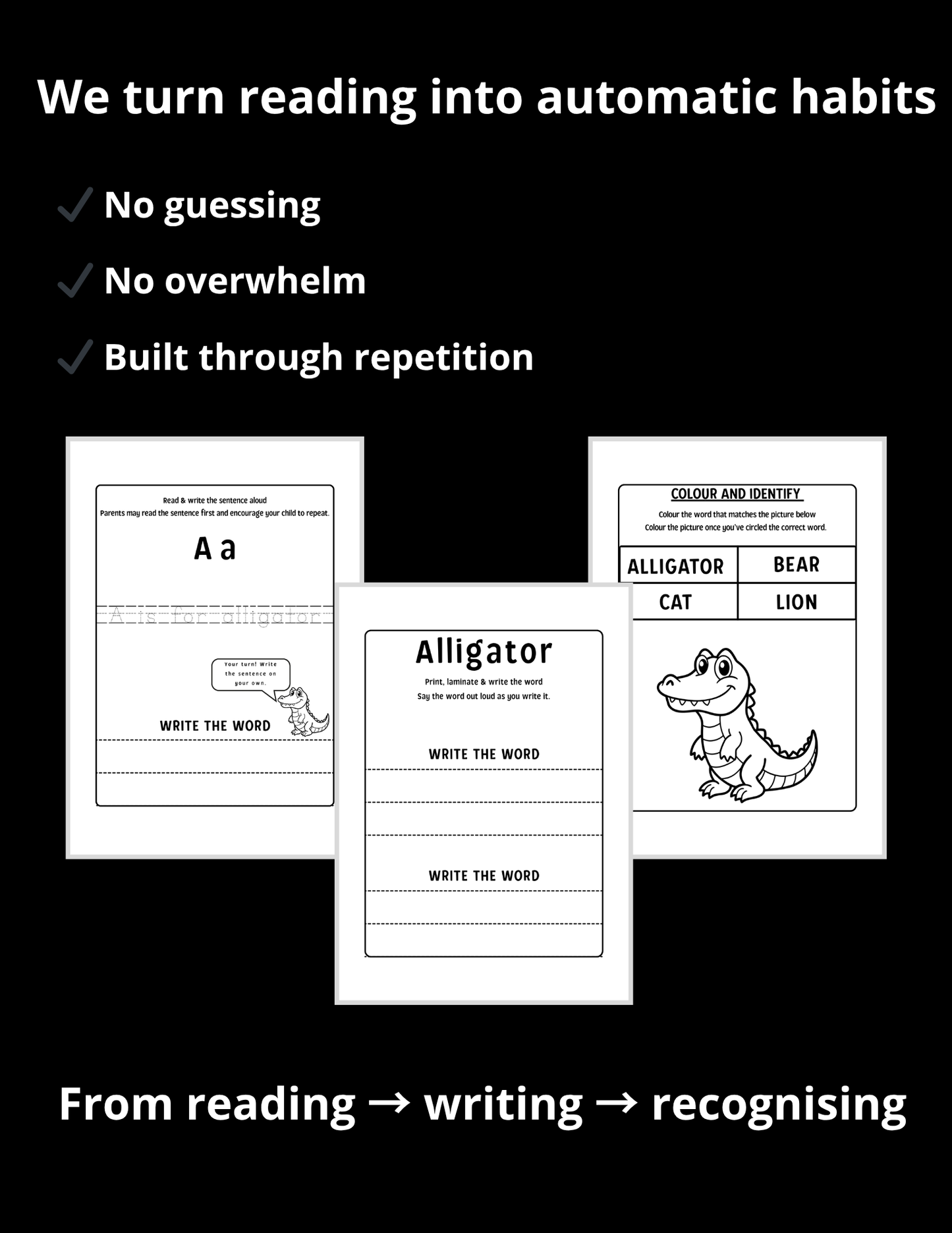 Sentence Reading Foundations (Level 3)