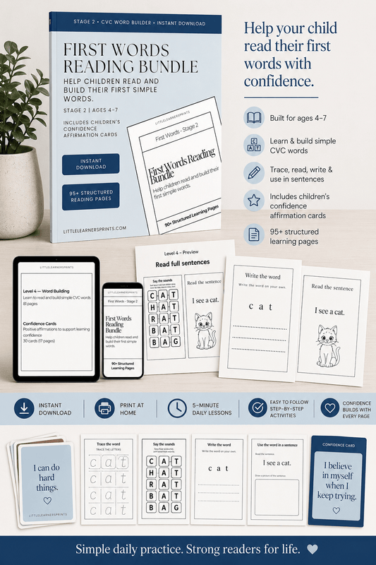 Fluency & Confidence Bundle (Levels 4–6)