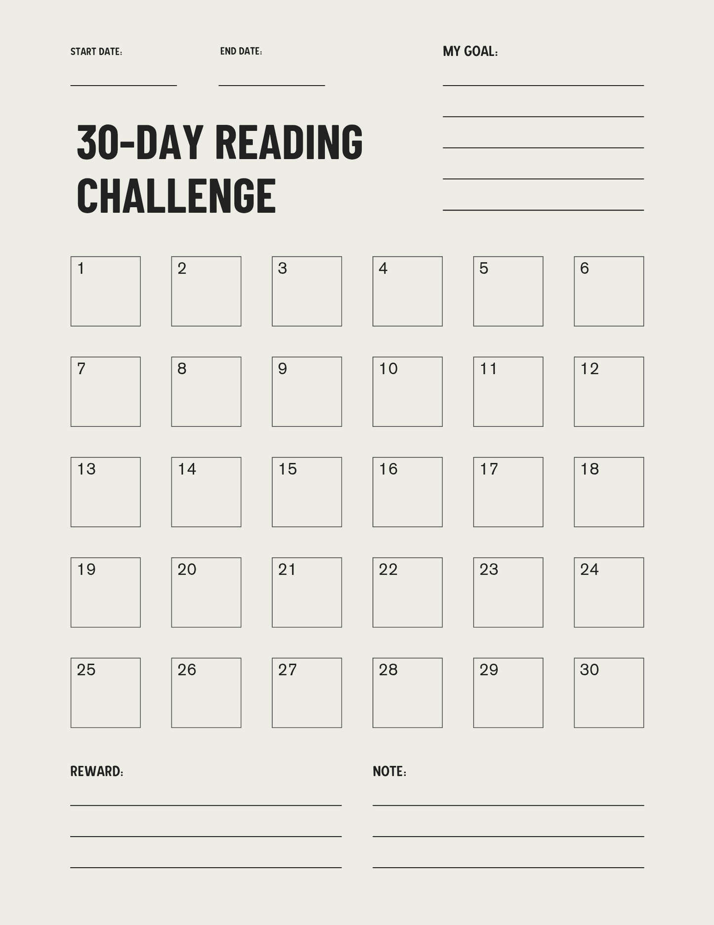 The 30-Day Reading Confidence Challenge