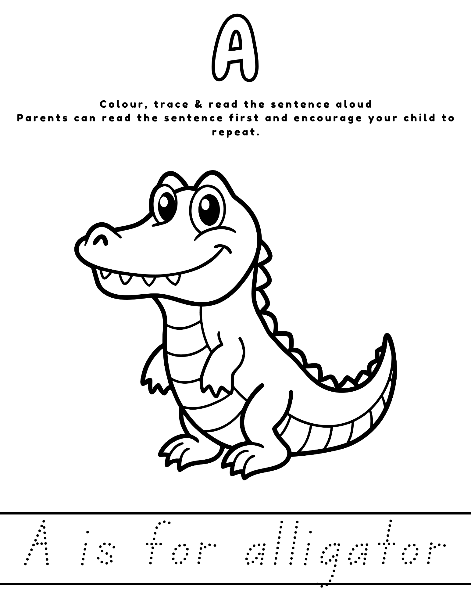 Level 2 – ABC Word Tracing