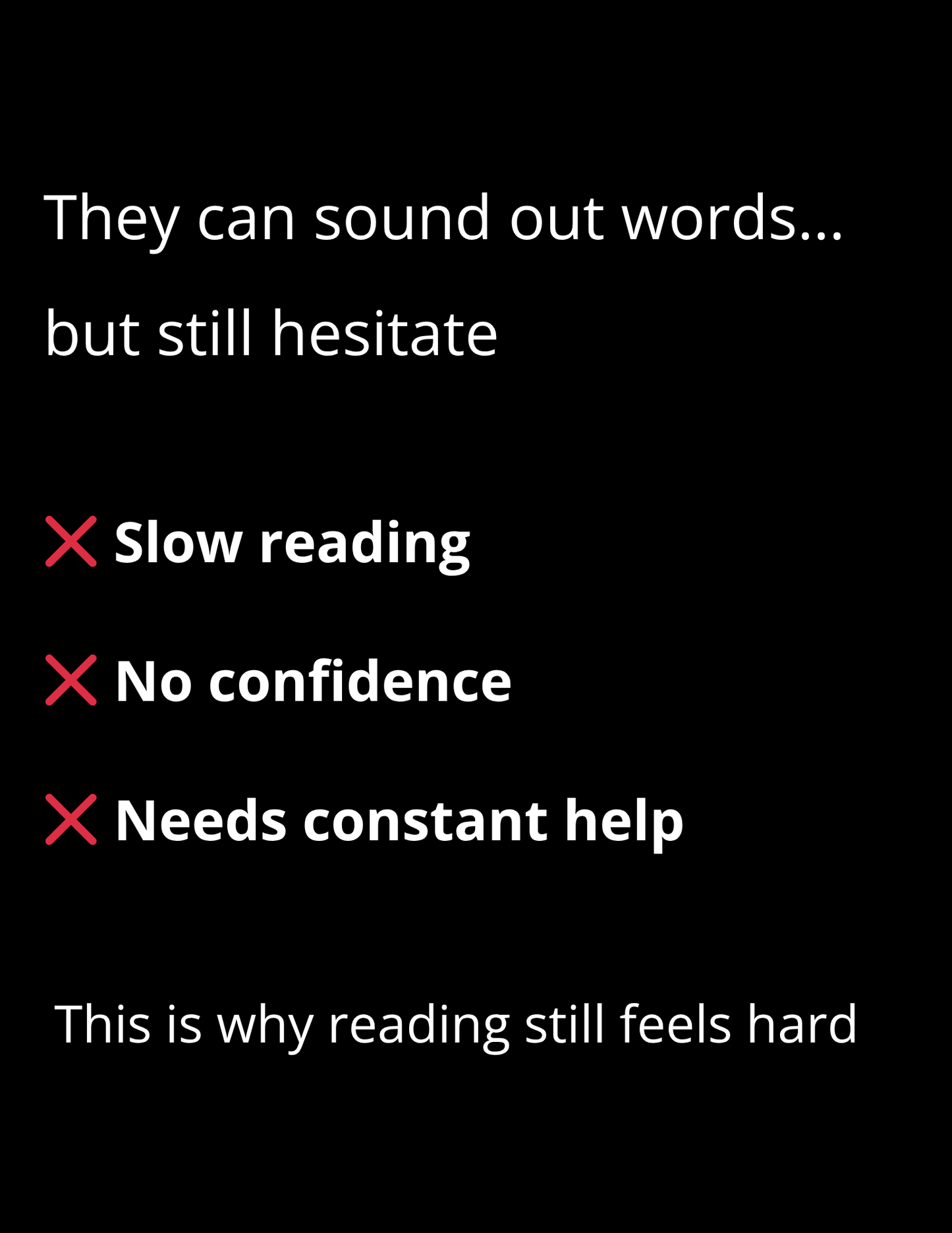 Sentence Reading Foundations (Level 3)
